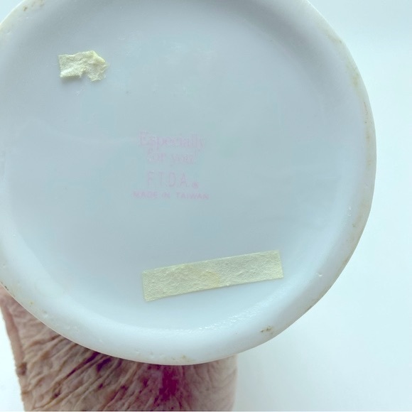 Vintage FTDA 1989 Iridescent Calla Lily Vase - Picture 3 of 5